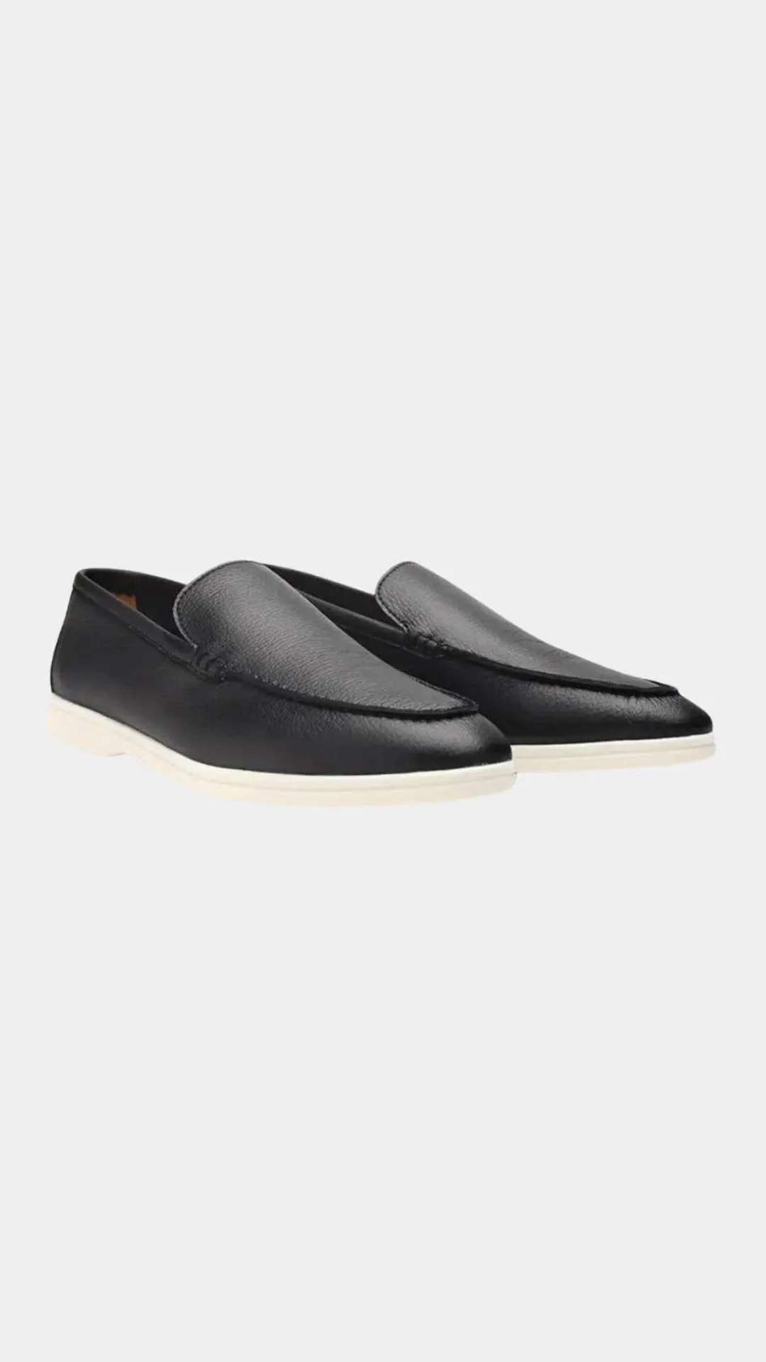 Luxurious Cowhide Leather Loafers
