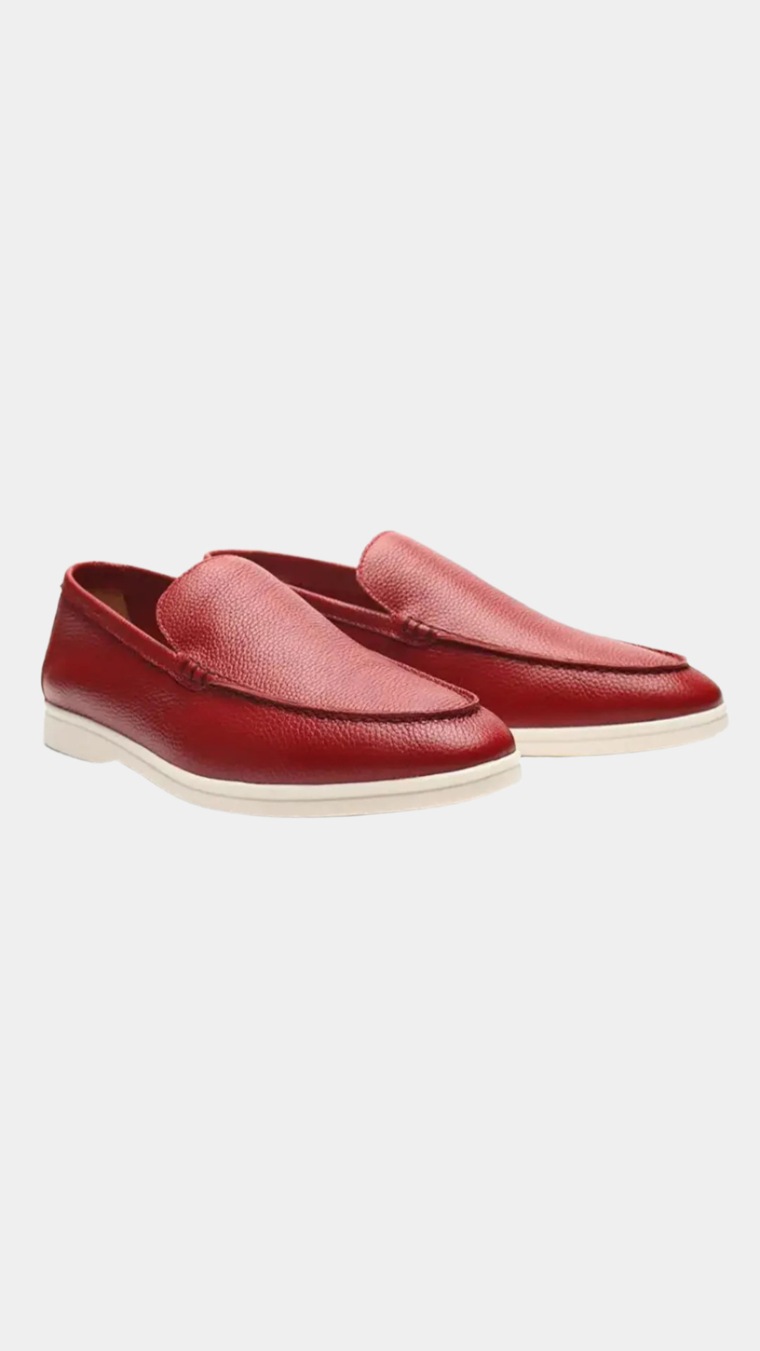 Luxurious Cowhide Leather Loafers