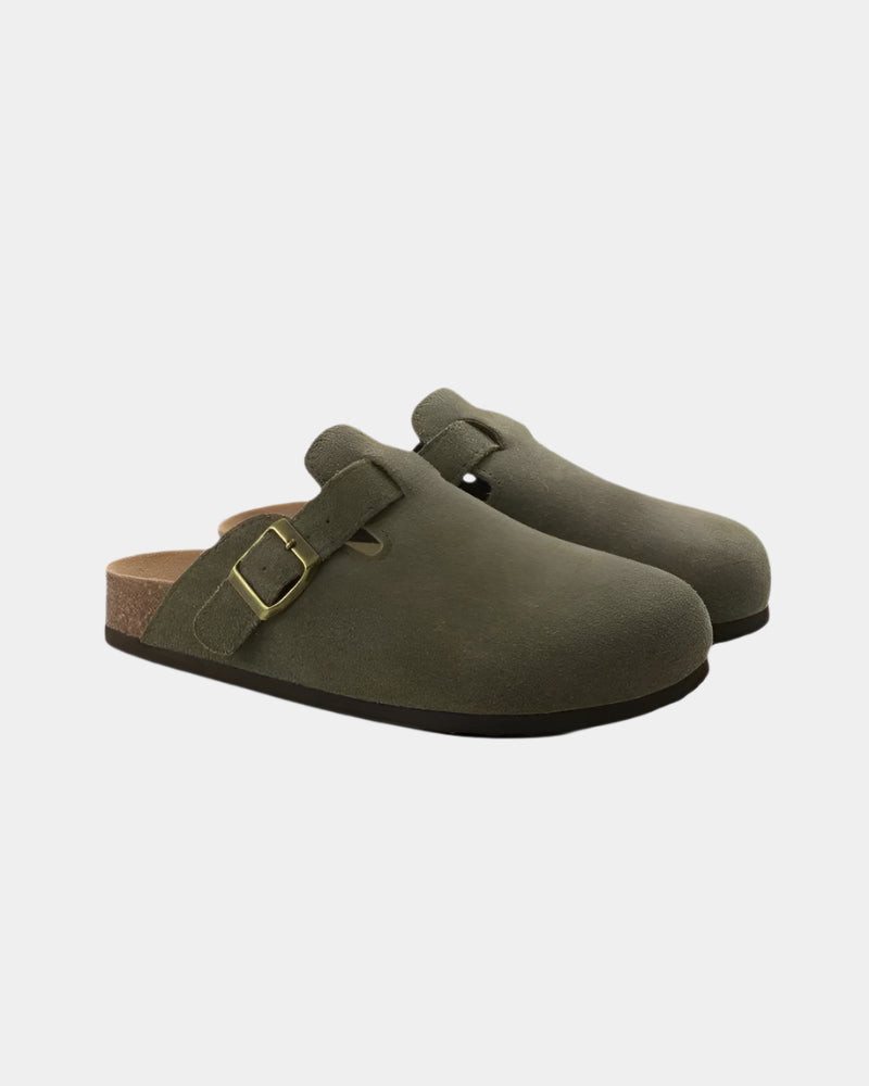 Comfortable Suede Clogs