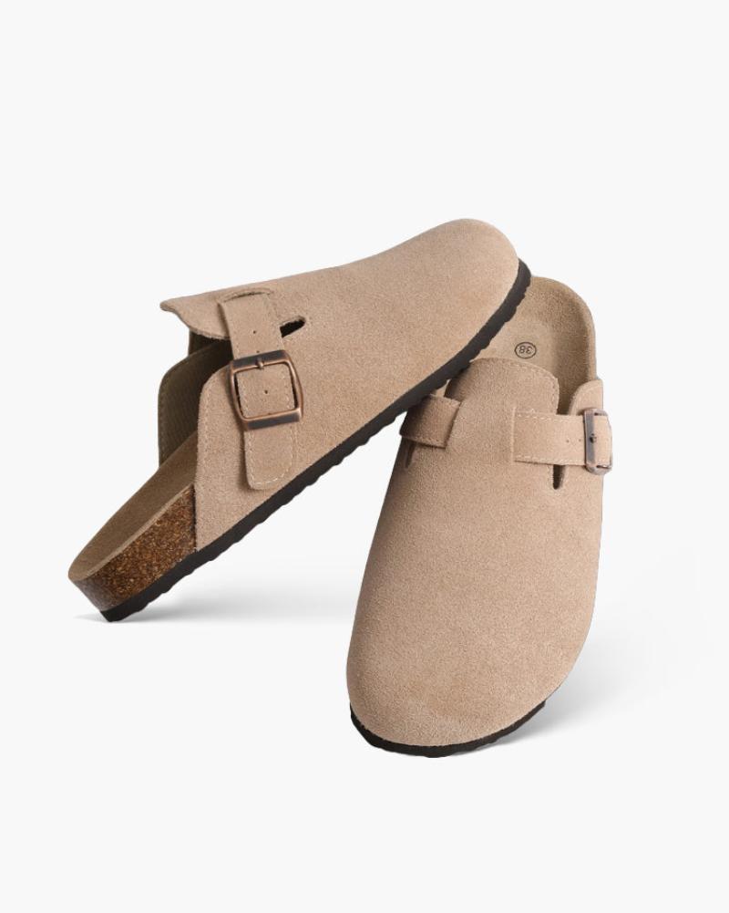 Comfortable Suede Clogs