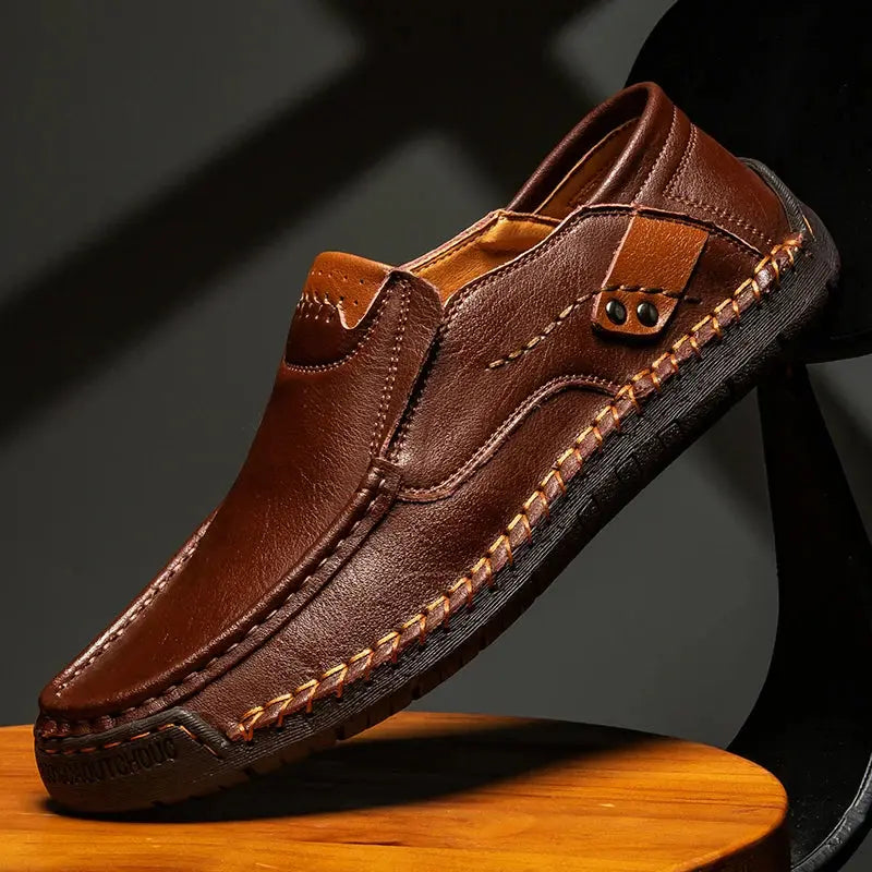 Sovereign Leather Moccasins